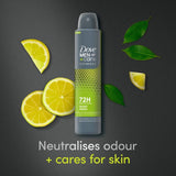 Dove Men+Care Sport Fresh Antiperspirant Spray 200ml - British product