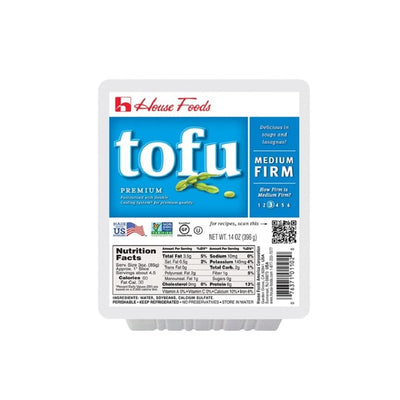 M&S House Premium Tofu Medium Firm 400g- Buy online at McGrocer