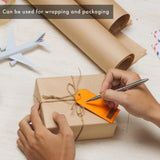 Pukka Pads kraft brown paper roll 10m x 50cm, imported from the UK