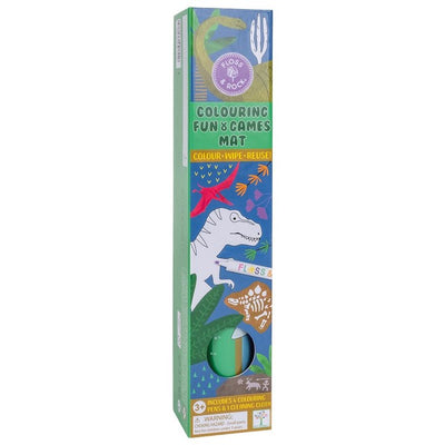 M&S Floss & Rock Reusable Activity Mat Dinosaur Travel Activity Set- Buy online at McGrocer