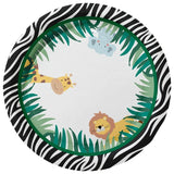 Duni Safari Kids paper plates 22cm, UK version