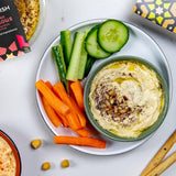 Moorish hummus with pine nuts and sumac 170g, imported from the UK