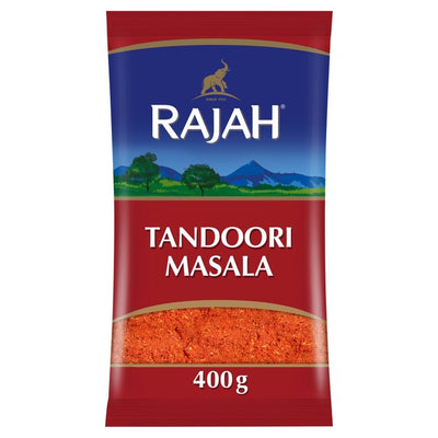 مسحوق ماسالا تندوري طبيعي مطحون من Rajah 400 جرام - اشترِ عبر الإنترنت من McGrocer