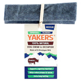Yakers blueberry medium dog chew, UK version