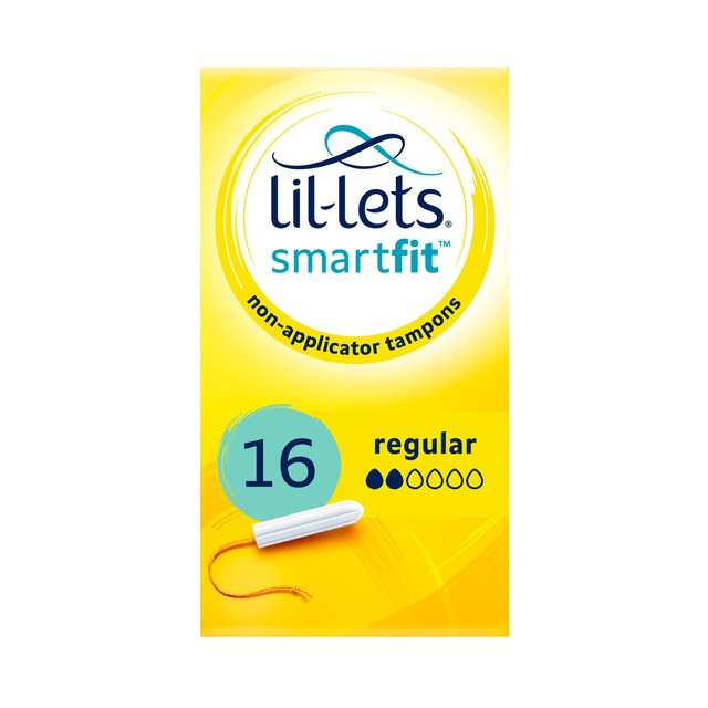 Lil-Lets regular tampons non applicator 16-count, UK version