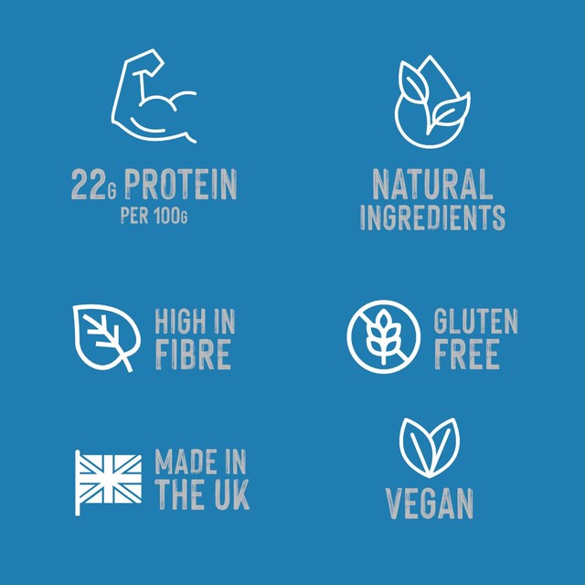 Good & Honest popped protein snack salt and black pepper 85g, UK version