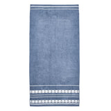 Catherine Lansfield beach towel teal anchor accents 90x180cm - British product