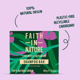 Faith in Nature Lavender & Geranium Shampoo Bar 85g - British product