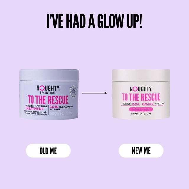 Noughty To The Rescue Intense Moisture Treatment 300ml, imported from the UK