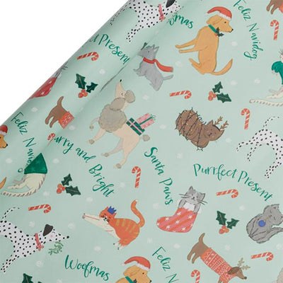Sainsburys Sainsburys Cats Dogs Roll Wrap 4m- Buy online at McGrocer
