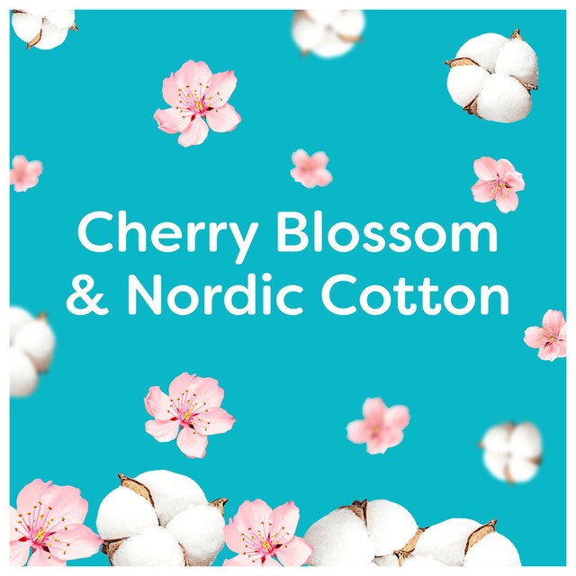 Fairy fabric conditioner Cherry Blossom and Nordic Cotton (British brand)