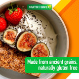 Nutribrex gluten free wholegrain sorghum cereal 375g, imported from the UK