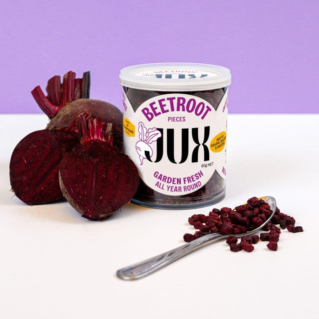 JUX beetroot pieces 80g, UK version