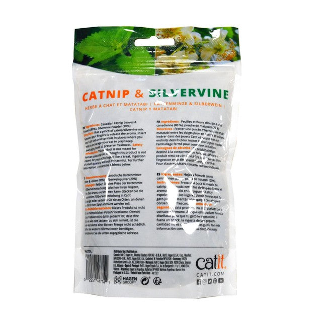 Catit catnip and silvervine mix 28g - British product