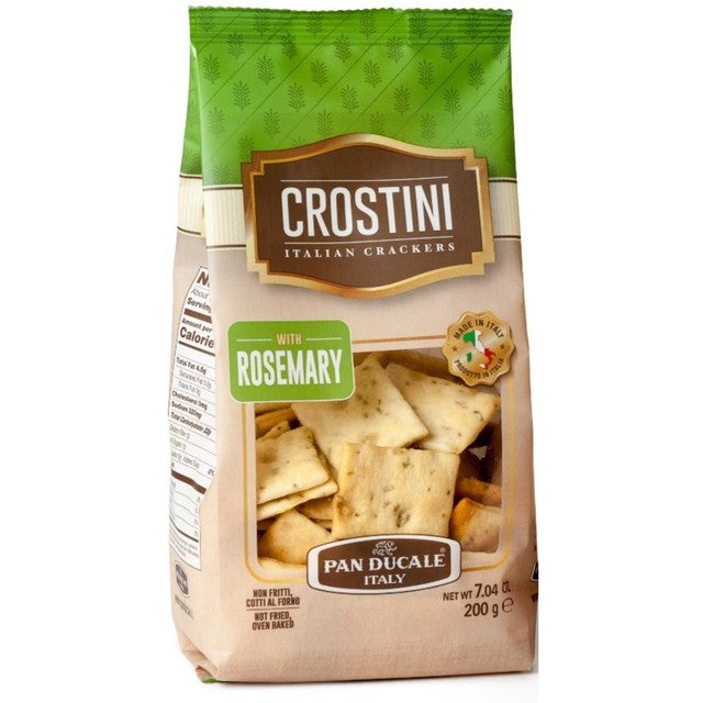 Pan Ducale crostini with rosemary 200g, imported from the UK