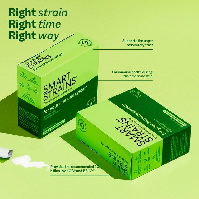 Smart Strains immunity probiotic supplement 30 sachets (British brand)
