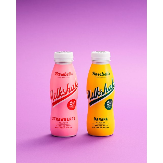 Barebells protein milkshake banana 330ml - British product