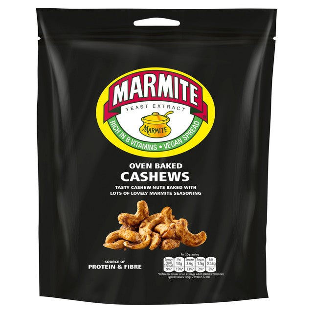 Marmite seasoned cashew nuts 90g, UK version