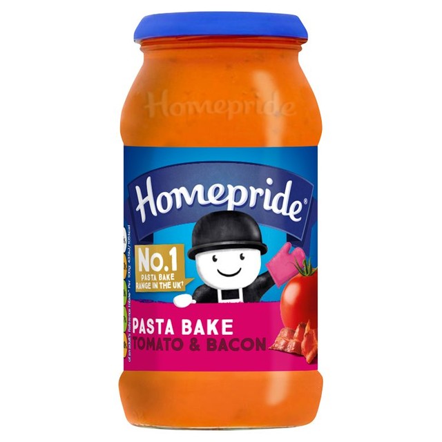 Homepride Creamy Tomato & Bacon Pasta Bake Sauce 485g, UK version