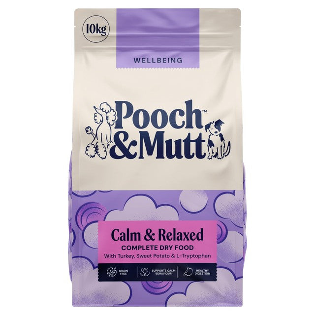Pooch & Mutt Calm & Relaxed dry dog food (British brand)