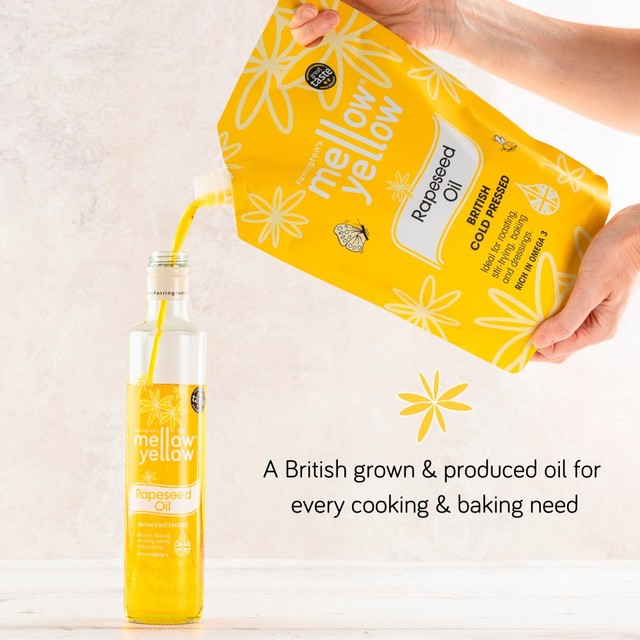 Farrington's Mellow Yellow cold pressed rapeseed oil 2L - British product
