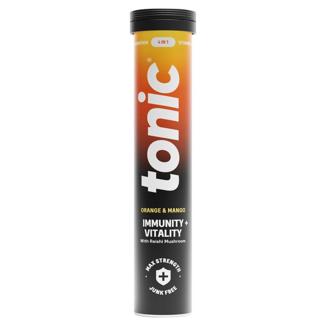 Tonic Daily Immunity Tablets Orange Mango 20 pack (British brand)