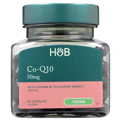 Holland & Barrett Co-Q10 50 mg vegane Weichkapseln Nahrungsergänzungsmittel