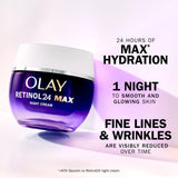 Olay Retinol Max Facial Moisturiser 50ml, imported from the UK