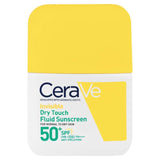 CeraVe invisible dry touch fluid sunscreen SPF 50 (British brand)