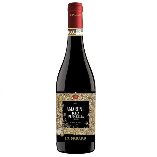 La Preare Amarone della Valpolicella DOCG red wine 75cl, UK version