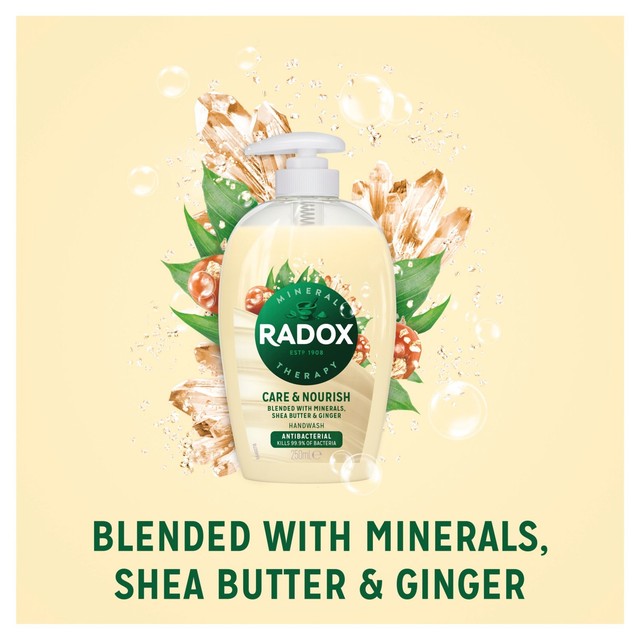 Radox Anti Bac Nourishing Liquid Hand Wash 250ml, imported from the UK