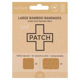 Patch Bamboo Sensitive Plasters Natural Large, imported from the UK
