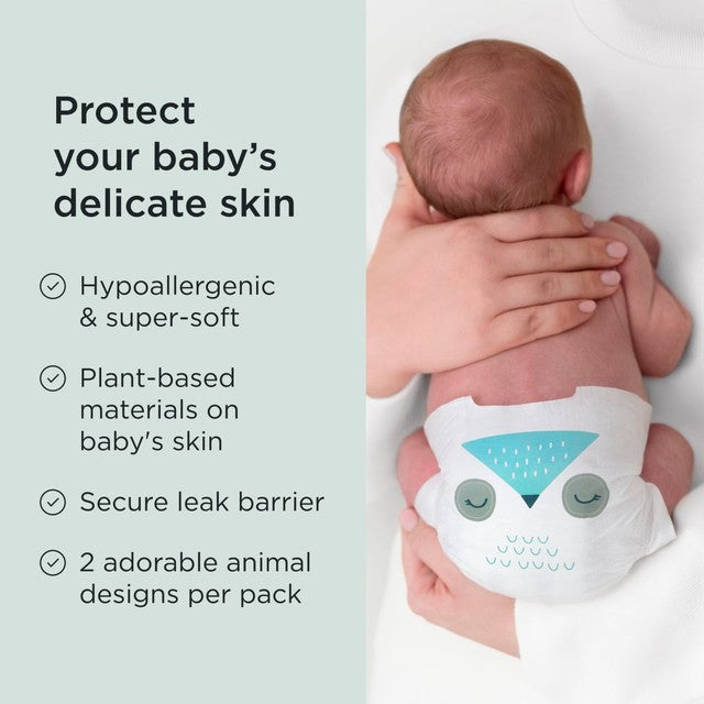 Kit & Kin hypoallergenic nappies size 1 (2-5kg), UK version
