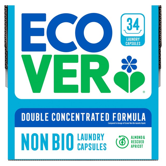 Ecover non bio laundry detergent capsules 34 capsules - British product