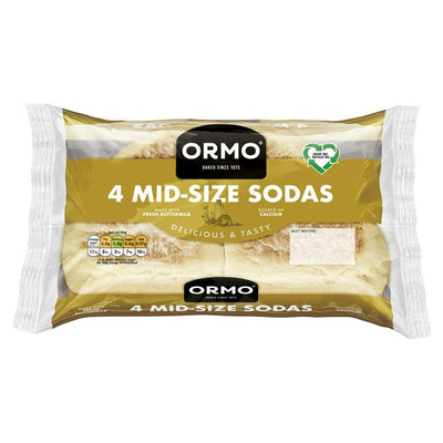Sainsburys Ormo Mid Size Sodas x4- Buy online at McGrocer