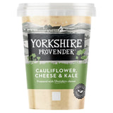 Yorkshire Provender cauliflower cheese soup with kale and cheddar 560g (British brand)
