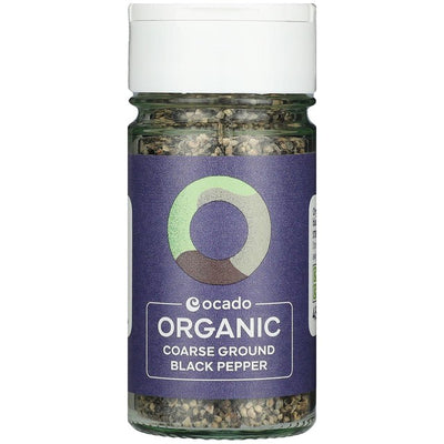 Ocado Økologisk Grovmalt Svart Pepper Malt Pepper 45g