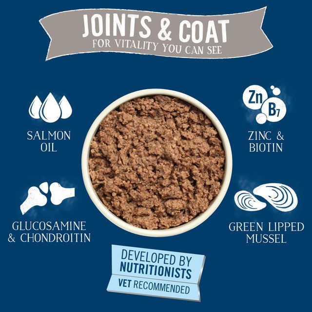 Butcher's Joints & Coat dog food tins variety pack 6 x 390g - British product