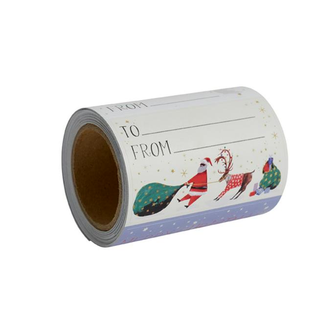 Sainsburys Home Santa Co Sticker Reel