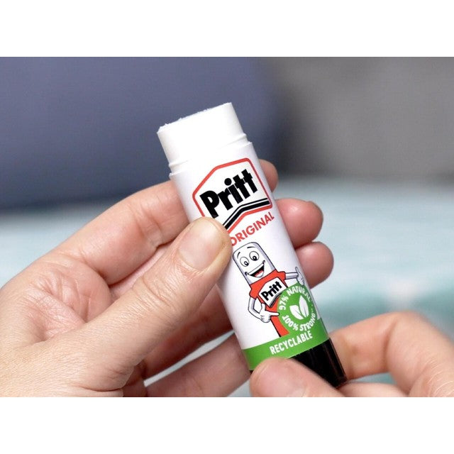 Pritt glue stick blistercard 3 x 22g, imported from the UK