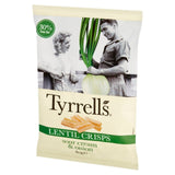 Tyrrells Lentil crisps Sour Cream & Onion 80g (British brand)