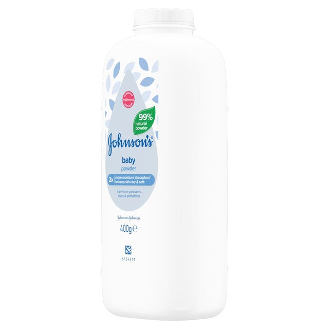 Johnson's Baby natural cornstarch powder 400g, UK version