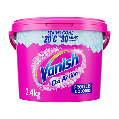 Vanish Oxi Action Tøyflekkfjerner Pulver Farger 2,4 kg