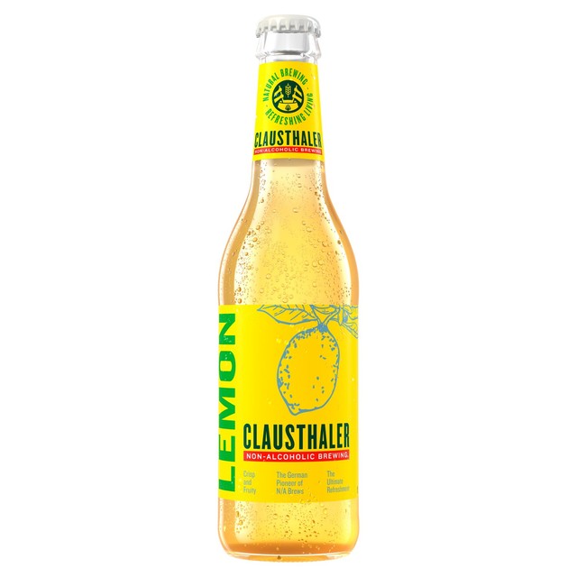 Clausthaler Lemon Citrus Radler alcohol-free shandy 330ml - British product