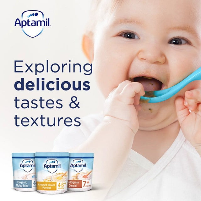 Aptamil multigrain porridge baby cereal 200g, UK version