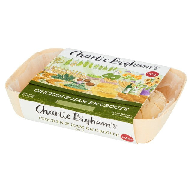 Charlie Bighams Chicken and Ham en Croute 465g - British product