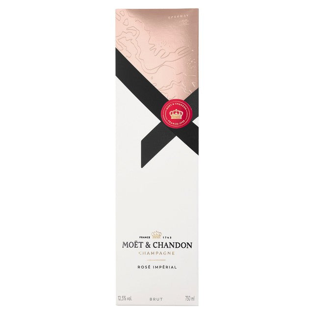 Moet & Chandon Rose Imperial champagne 75cl, imported from the UK