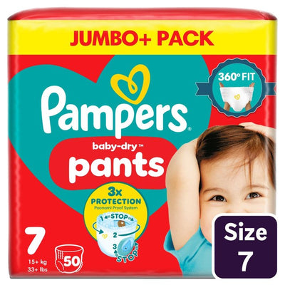 M&S Pampers Baby-Dry Nappy Pants Size 7 15kg+- Buy online at McGrocer