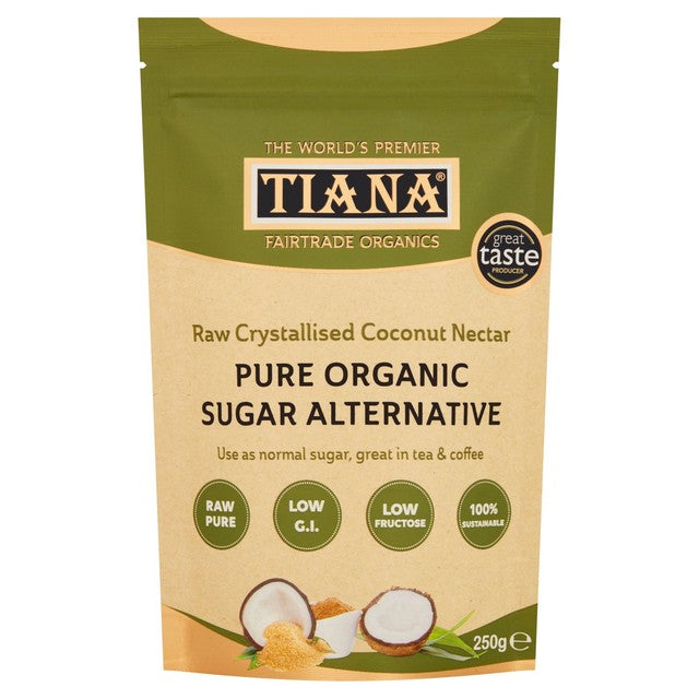 Tiana coconut nectar sugar alternative 250g (British brand)