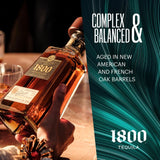 1800 Anejo Tequila aged in oak barrels (British brand)